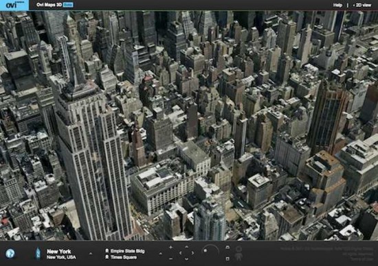 Ovi Maps 3D