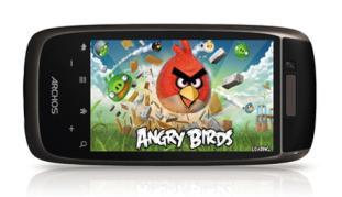 Archos 35 angry birds