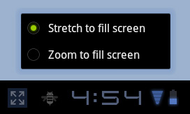 Android 3.2 Stretch Zoom