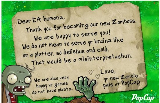 EA Games buy Popcap