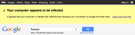 googlescreenmalware
