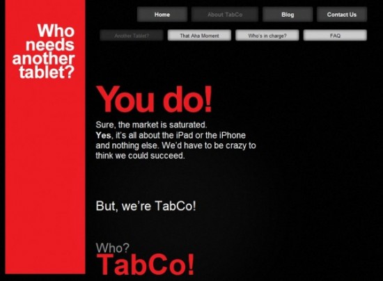 Tabco Site