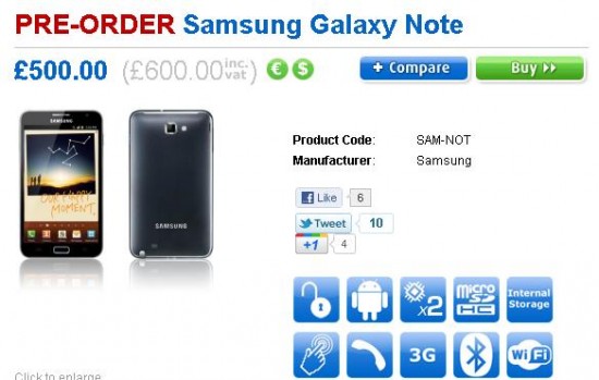 Clove Galaxy Note