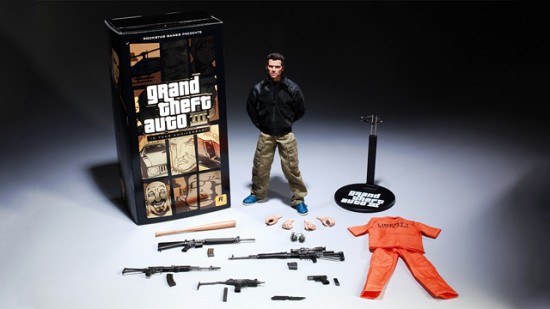 GTA III Claude Figure