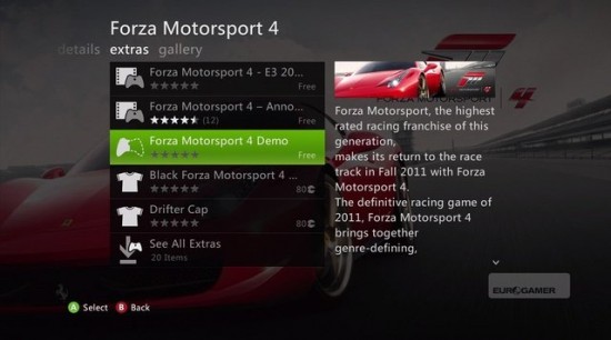 Forza 4 Demo Download Screenshot