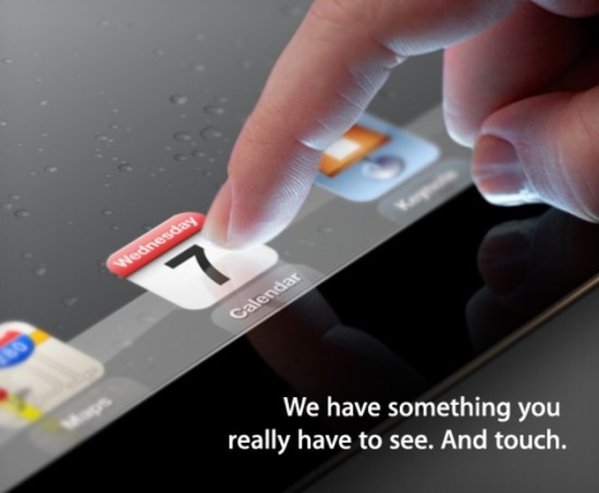 Official iPad 3 Event Invite