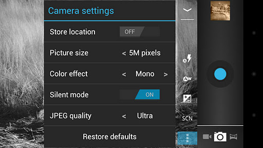 Camera ICS