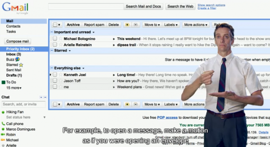 GoogeGmailMotion