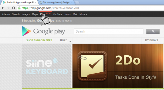 googleplaybar