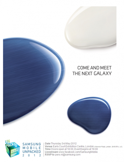 Samsung Galaxy S 3 Invite