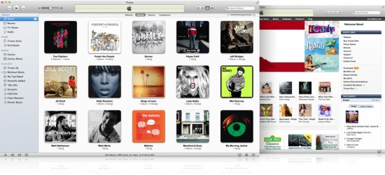 iTunes Heading