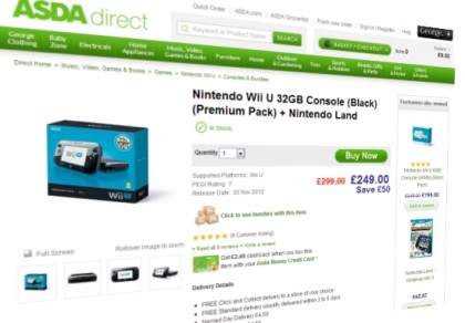 ASDA Wii U