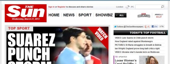 The Sun Paywall
