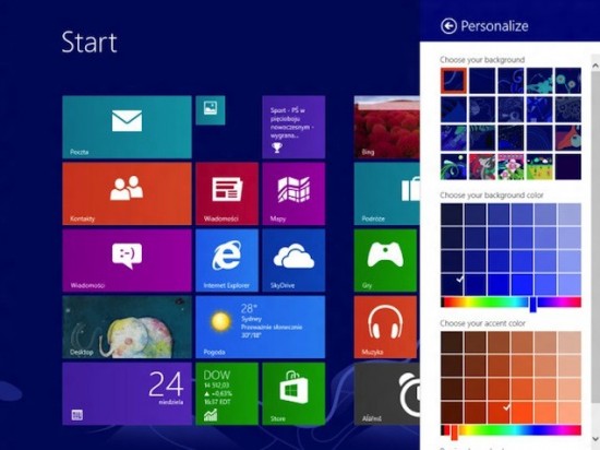 Windows Blue Home