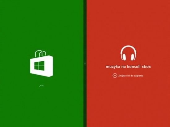 Windows Blue split screen