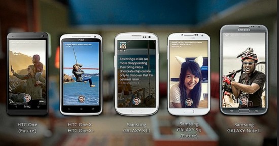 Facebook Home Phones