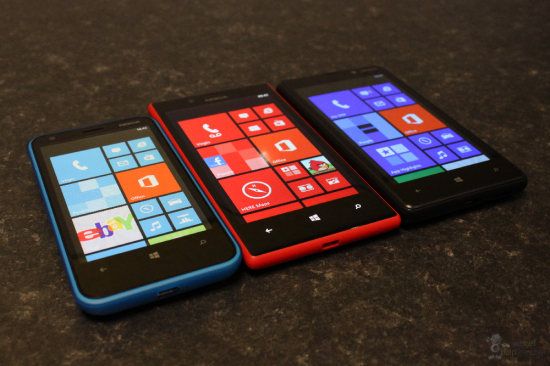 Lumia Trio Front
