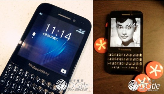 BlackBerry R10 First Leak
