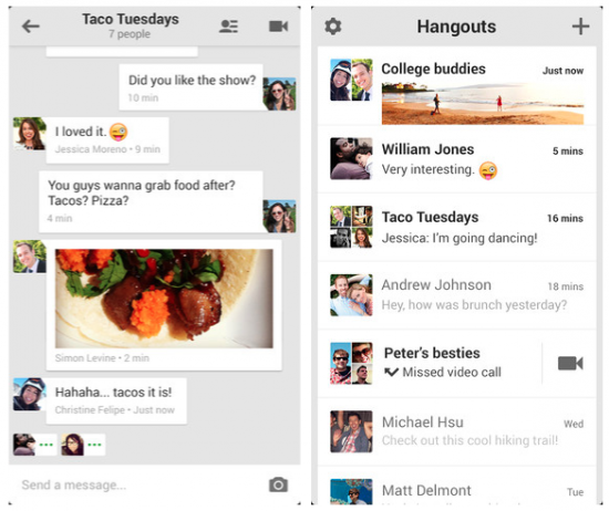 Google Hangouts