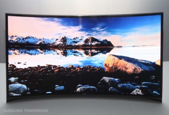 Samsung curved OLED