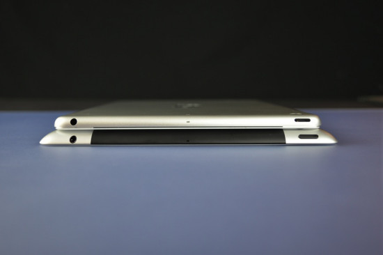 iPad 5 iPad 4 top