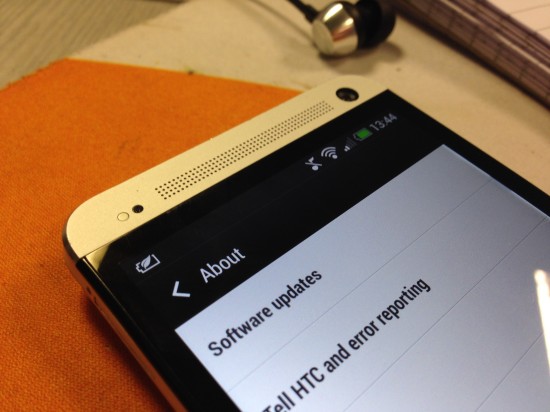 HTC One Software Update
