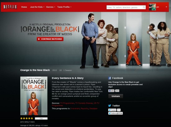 orange is the new black netflix