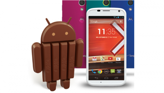 Moto G KitKat