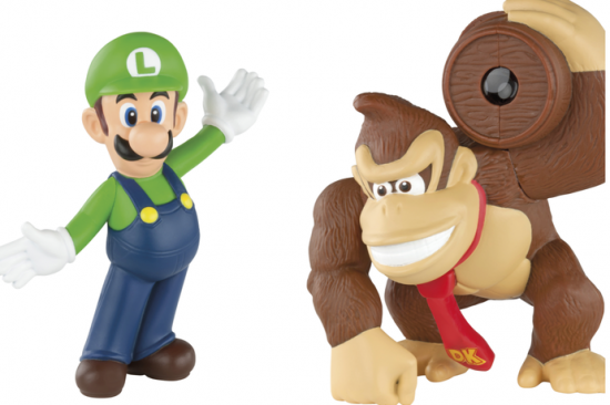 Luigi and DK McDonald's Toys
