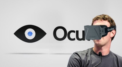 Mark Zuckerberg tests out Facebook's new acquisition.