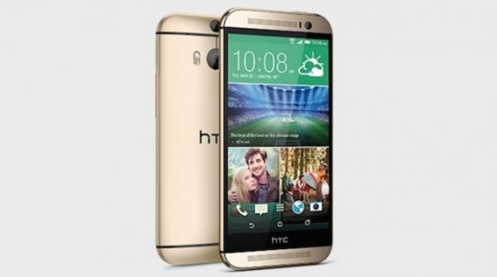 Amber Gold HTC One