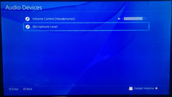 ps4 Audio Devices