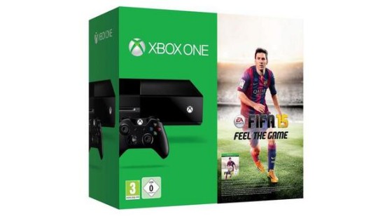 The FIFA 15 standard Xbox One bundle.