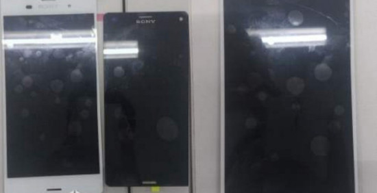 Leaked images of the upcoming Z3 smartphone.