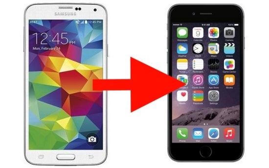 Andorid to iphone