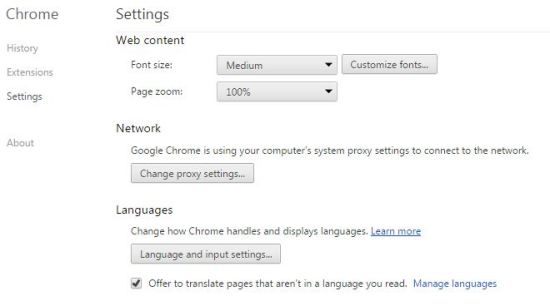 Google Chrome Spelling 2