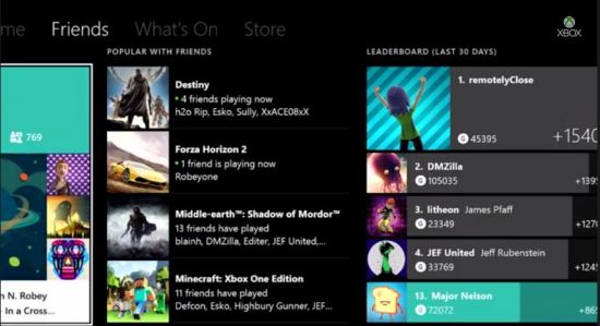 xbox one update october