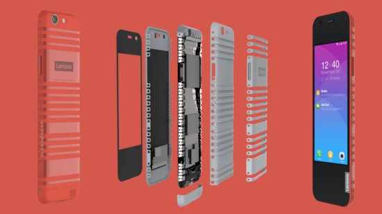 The CPlus Flexible Smartphone Prototype
