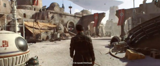 An as yet unnamed Star Wars game purportedly on it's way