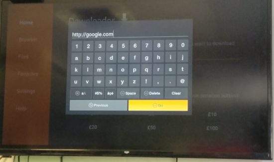 add address to browse