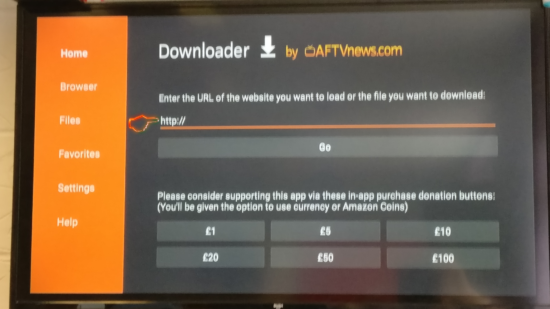 downloader app home